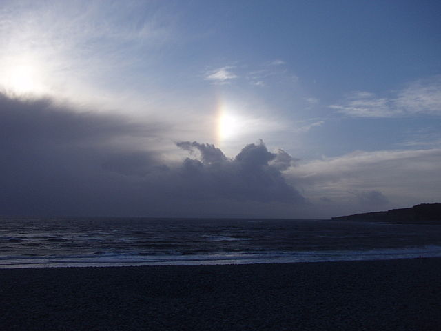 The channel as seen from Barry, Wales