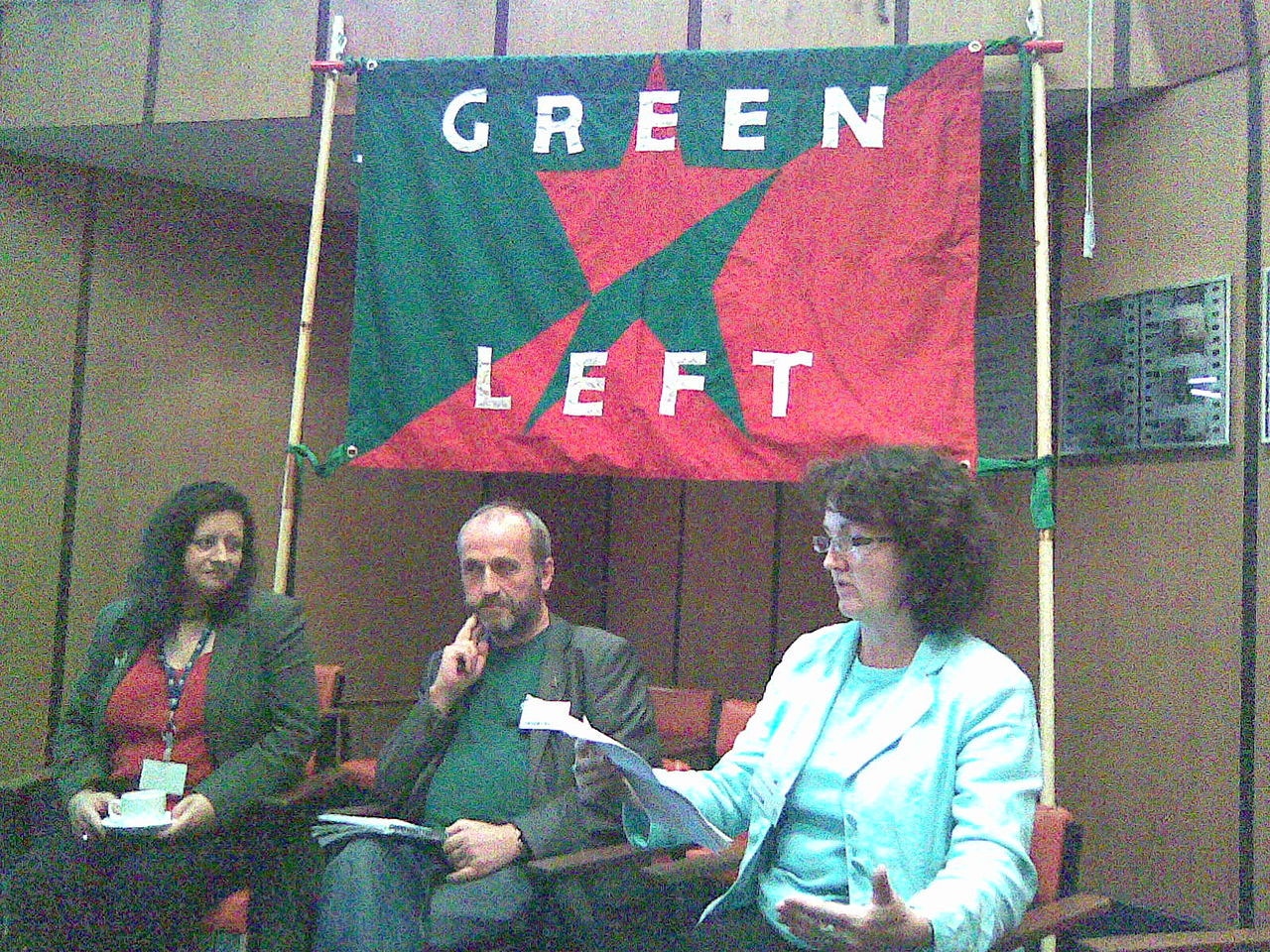 Зеленые левые. Green Party of England and Wales.