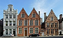 17e-eeuwse huizen in Sint-Salvatorskerkhof