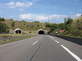 Tunnel Perlinger Berg bij Merzig