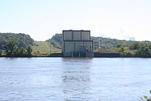 The water facility that brings water to and from the Byron Plant from the Rock River.