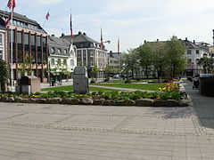 Byparken sett fra Kongens gate