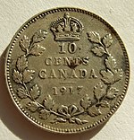 CANADA, GEORGE V 1917 -10 CENTS a - Flickr - woody1778a.jpg