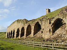 Calcining Kilns, Rosedale East Ironstone Mine - geograph.org.uk - 20641.jpg