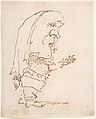 Карикатура Лоренцо Берніні, XVII ст.