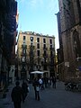 ]]. Pl. Pi, 1 - c. Cardenal Casañas, 21 (Barcelona). This is a photo of a building indexed in the Catalan heritage register as Bé Cultural d'Interès Local (BCIL) under the reference 08019/755. Object location 41° 22′ 56.21″ N, 2° 10′ 25.08″ E  View all coordinates using: OpenStreetMap