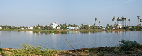 Central section of Veinthaan Kulam from MGR Bus Stand, Tirunelveli