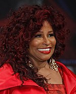 Chaka Khan showcased her soulful vocals and helped solidify her status as the "Queen of Funk." Chaka Khan in Chris March 01 (cropped).jpg