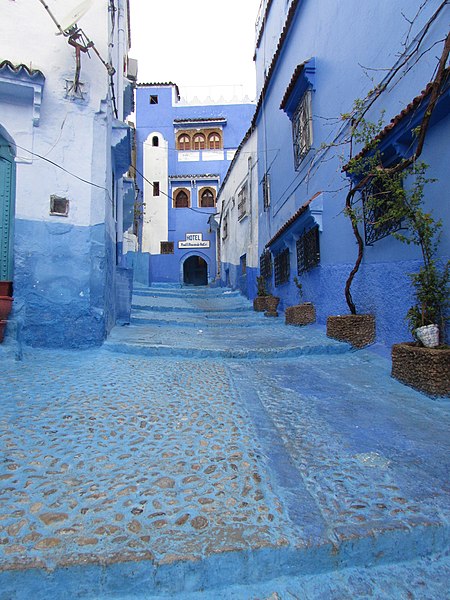 File:Chefchaouen, Rif Mountains, Morocco, Blue City.jpg