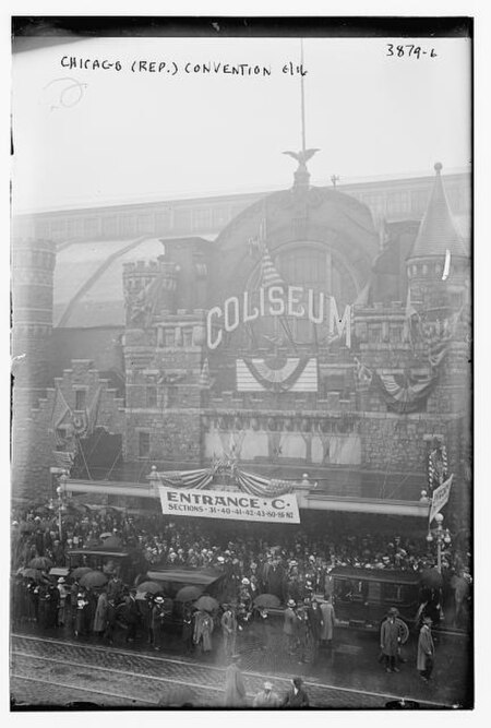 Republican Convention, The Coliseum, Chicago