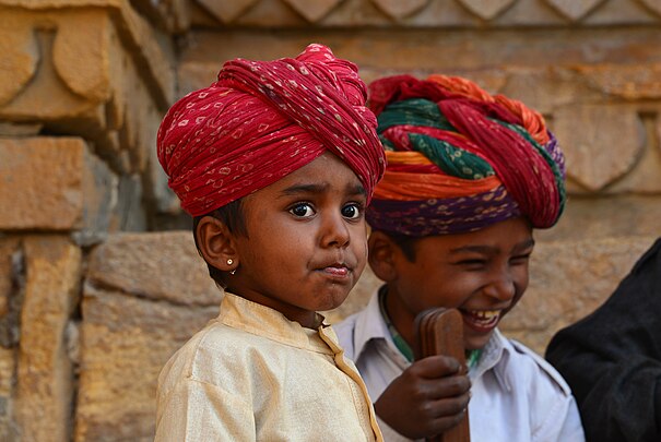 Un enfant à Jaisalmer.