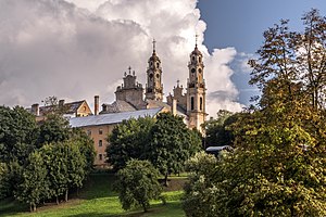 Polski: Kościół Wniebowstąpienia Pańskiego i klasztor Misjonarzy w Wilnie English: Church of Ascension in Vilnius Lietuvių: Vilniaus Viešpaties Dangun Žengimo bažnyčia