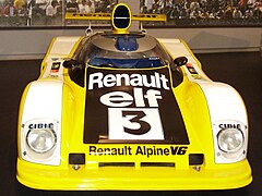 L’Alpine A442B n°3 de Jean-Pierre Jarier et Derek Bell des 24 Heures du Mans 1978.