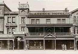 Clarence Hotel, 1914