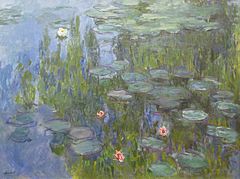 Claude Monet Nymphéas Seerosen 1915 Neue Pinakothek Munich München.JPG