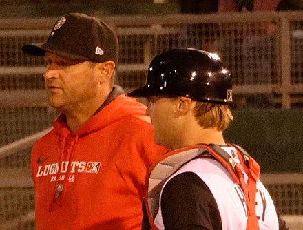 Coach Jeff Ware Tries to Get Things Settled Down 008 (27008965135) (cropped).jpg
