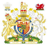 Пальто of Arms of George, принц Уэльский (1901-1910).svg 