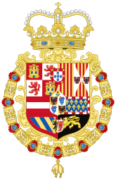 Coat of Arms of the King of Spain as Monarch of Milan (1580-1700).svg