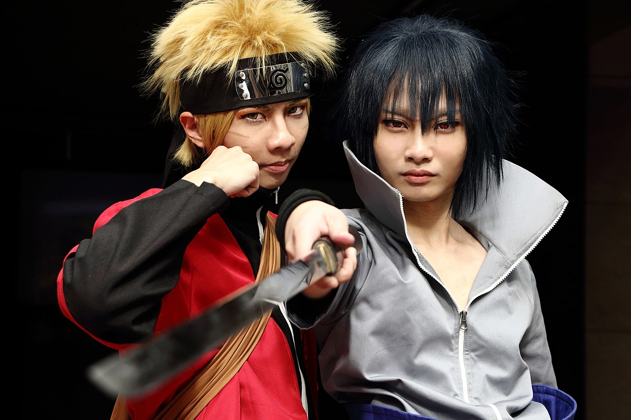 Naruto Sasuke Uchiha Cosplay e Acessórios Naruto Sasuke Uchiha