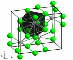 Kristallstruktur von Blei(II)-chlorid