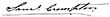 Firma de Samuel Crompton