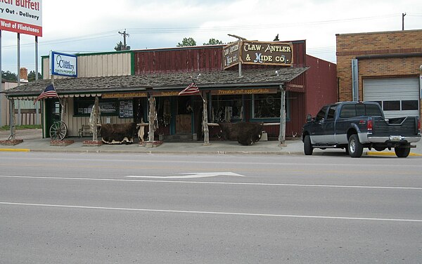 Shop in Custer main street 2006