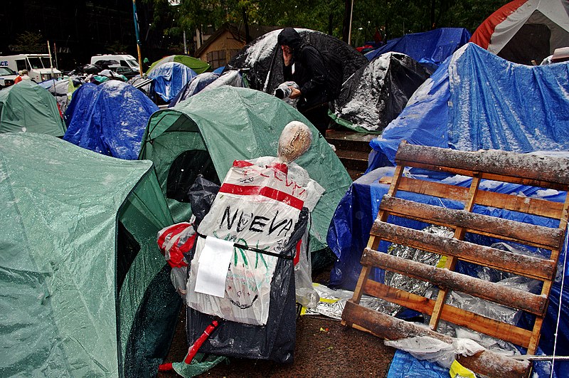 File:Day 43 Occupy Wall Street October 29 2011 Shankbone 11.JPG