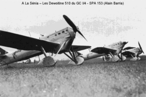 フランス空軍のD.500