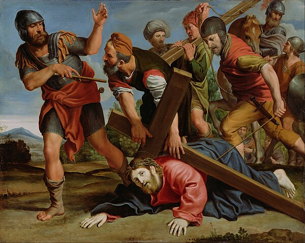 The Way to Calvary, Getty Center, c. 1610