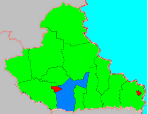 Дварэцкі сельсавет на карце