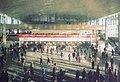 Hala główna dworca w 1975 roku
