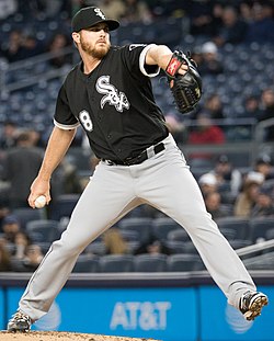 Covey pitching for the Chicago White Sox in 2017 Dylan Covey pitching for the Chicago White Sox in 2017 (1) (Cropped).jpg