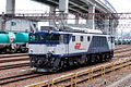 Refurbished EF64 1005 at Negishi in May 2010