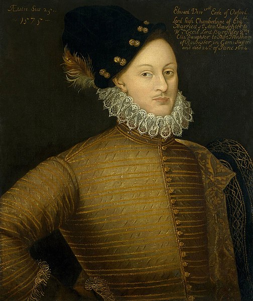 17th-century portrait based on lost 1575 original, National Portrait Gallery, London