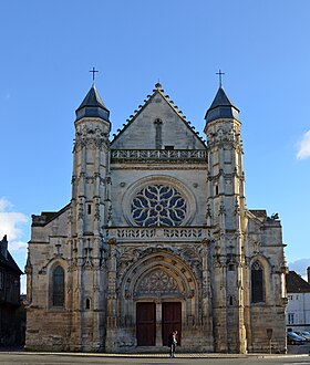 Façade occidentale (tournée vers le nord-ouest).