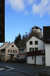 Elfingen Place in Aargau, Switzerland