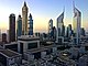 Emirates Towers in Dubai at dawn.jpg