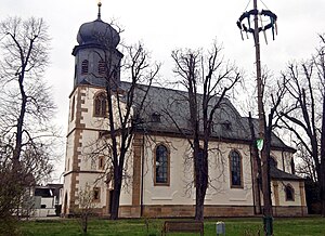 Frankenthal-Eppstein St. Cyriakus: Lage, Geschichte, Patrozinium