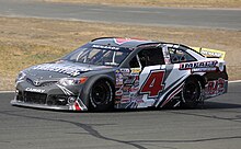 Nascimento's No. 4 ARCA car at Sonoma in 2023 Eric Nascimento ARCA Sonoma 2023.jpg