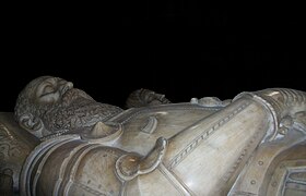 Detalle del sepulcro de los Marqueses de Cenete