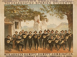 <span class="mw-page-title-main">Spanish Students</span> 19th-century Spanish musical group