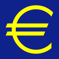 Euro symbol, official colours