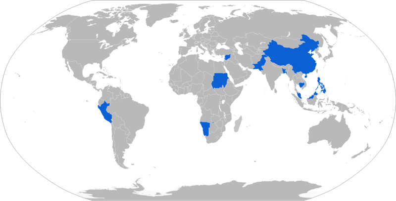 Map with FN-6 operators in blue