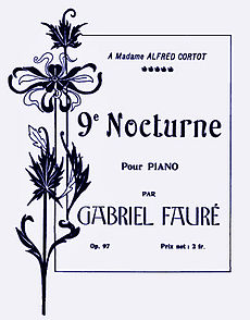 title page of sheet music