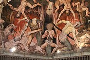 L’Enfer, 1474-1479, Santa Maria del Fiore, Florence.