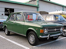 Dante Giacosa's designed Fiat 128 Fiat 128-Sedan-4dr (1969) Front-view.JPG