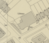 100px finchley road library%2c ordnance survey%2c 1953 %28tq2685sw%29