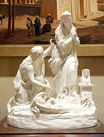Вільям Бітті. «Дочка фараона знайшла кошик з малюком Мойсеєм», до 1860, Бруклінський музей, Нью-Йорк
