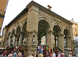 A loggia