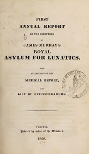 Fayl:First annual report of the directors of James Murray's Royal Asylum for Lunatics - with an abstract of the medical report, and list of office bearers (IA b30304623).pdf üçün miniatür